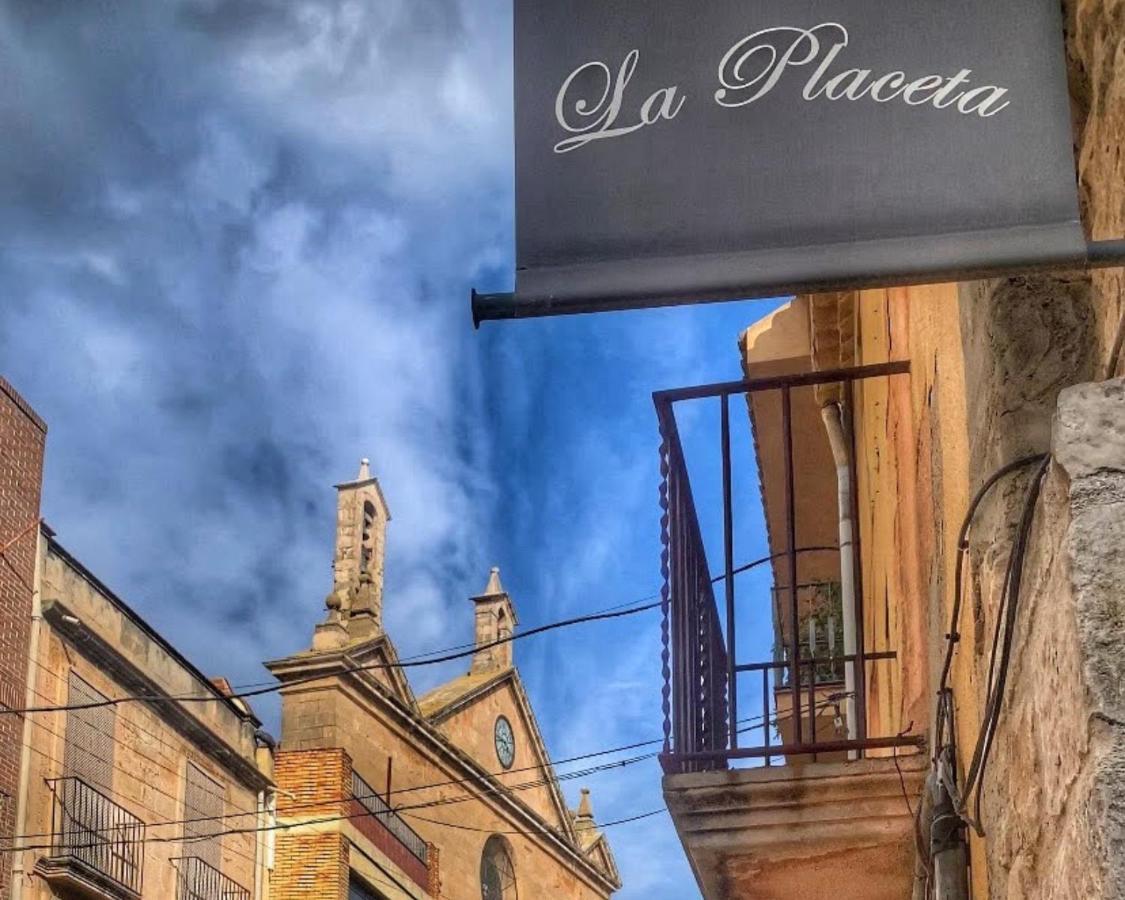 Hostal La Placeta Arbeca Esterno foto
